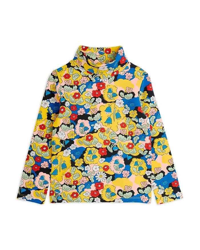 Mini Rodini Flowers Çocuk Uzun Kollu Bluz