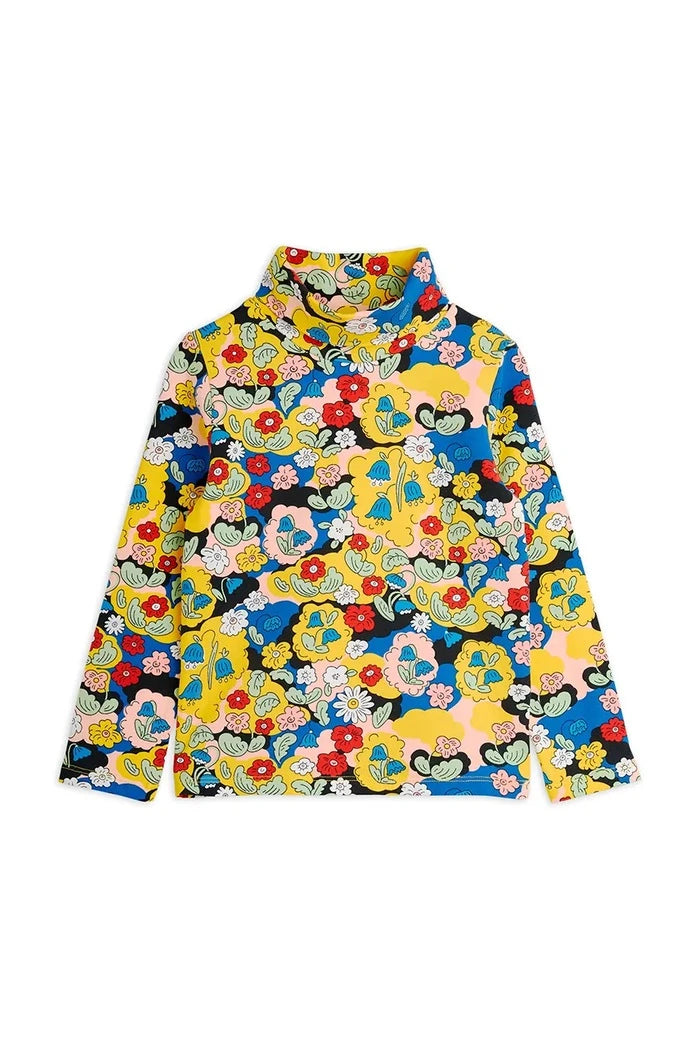 Mini Rodini Flowers Çocuk Uzun Kollu Bluz