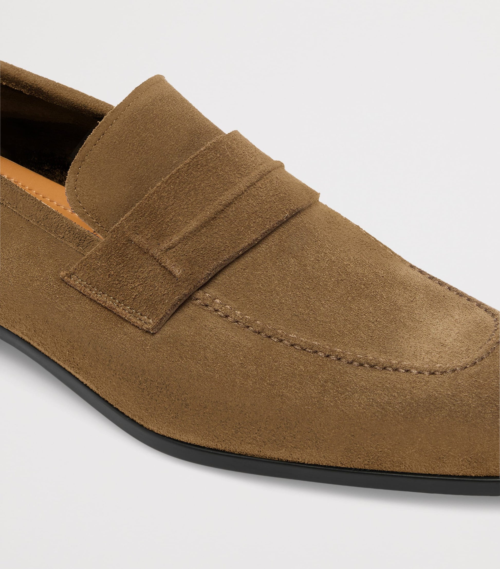 Suede Loafers