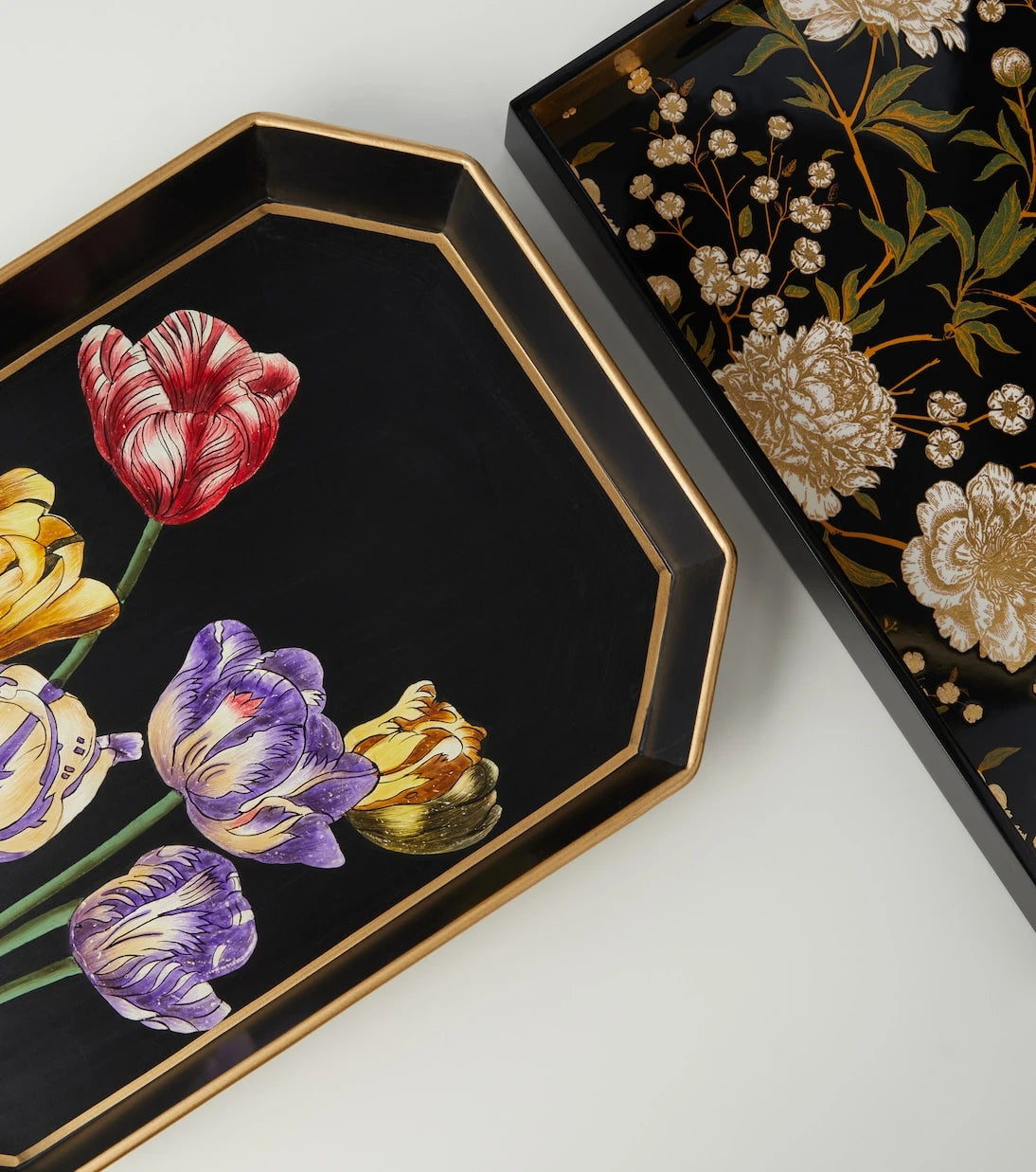Les-Ottomans - Flora iron tray