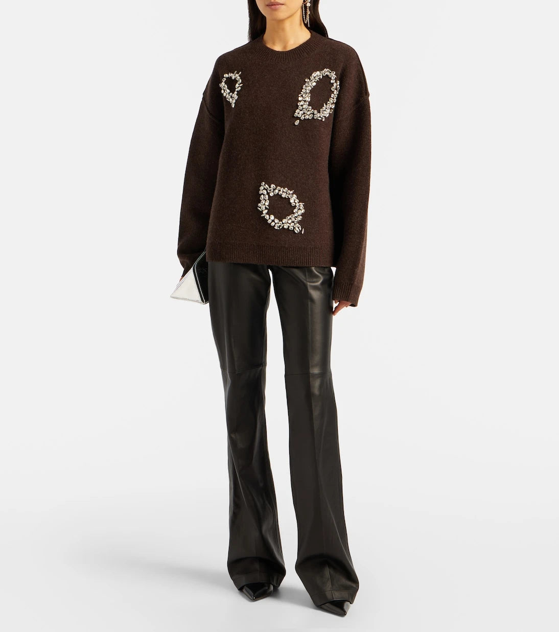 Jacques Wei - Embroidered wool sweater