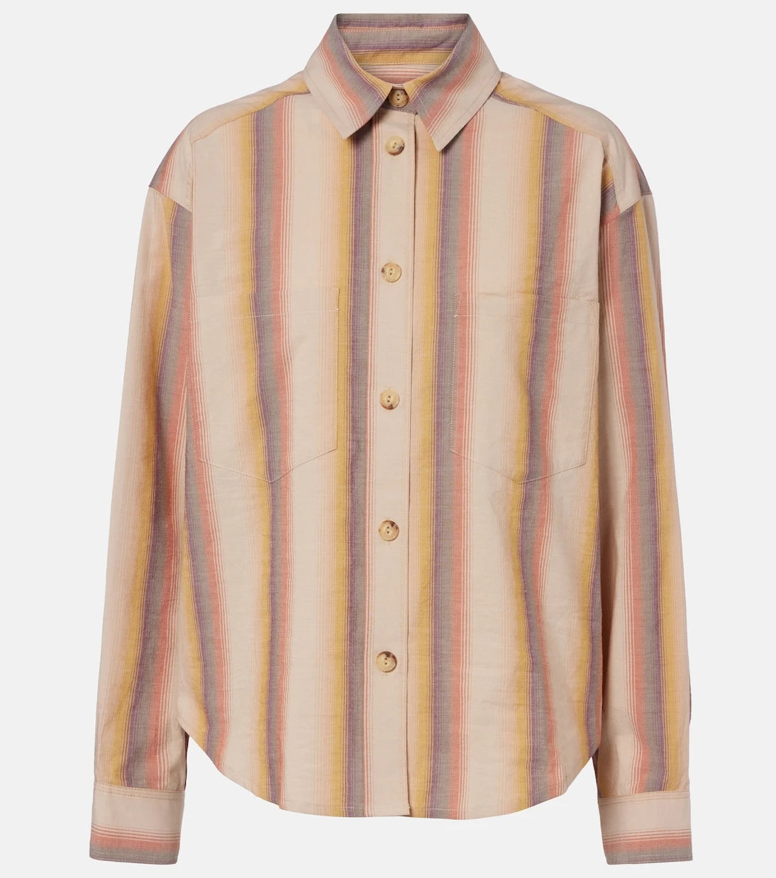 Isabel Marant - Mahvane striped cotton shirt