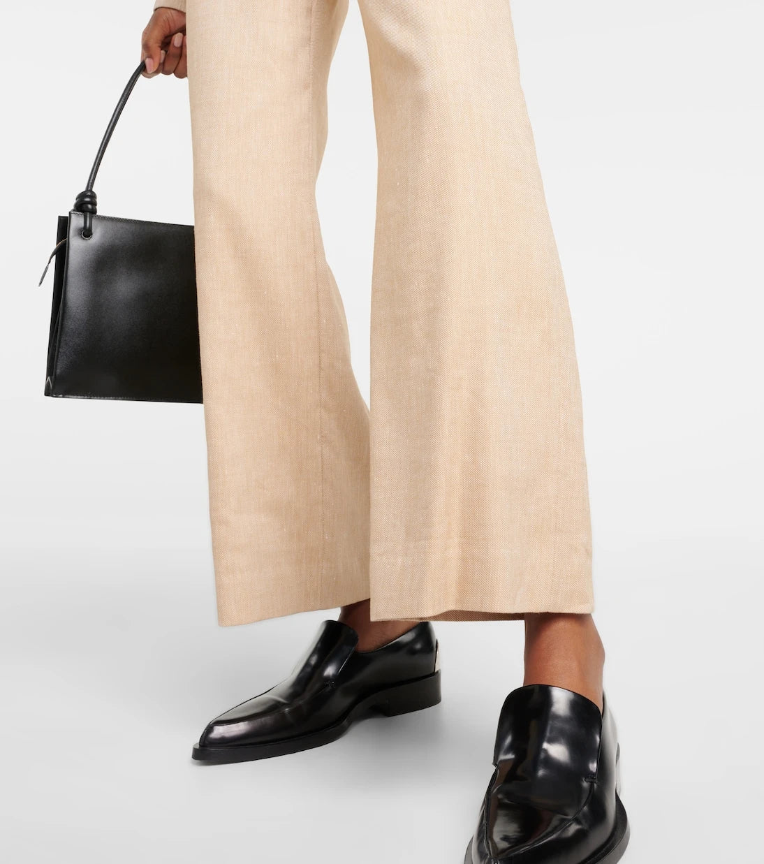 Veronica Beard - Aubrie linen-blend cropped pants