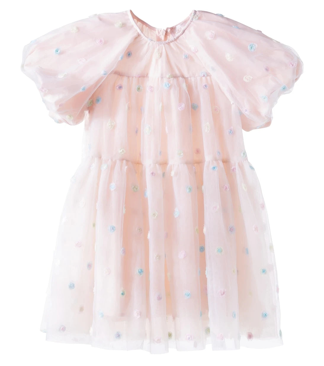Petite Amalie - Rosebud tulle dress