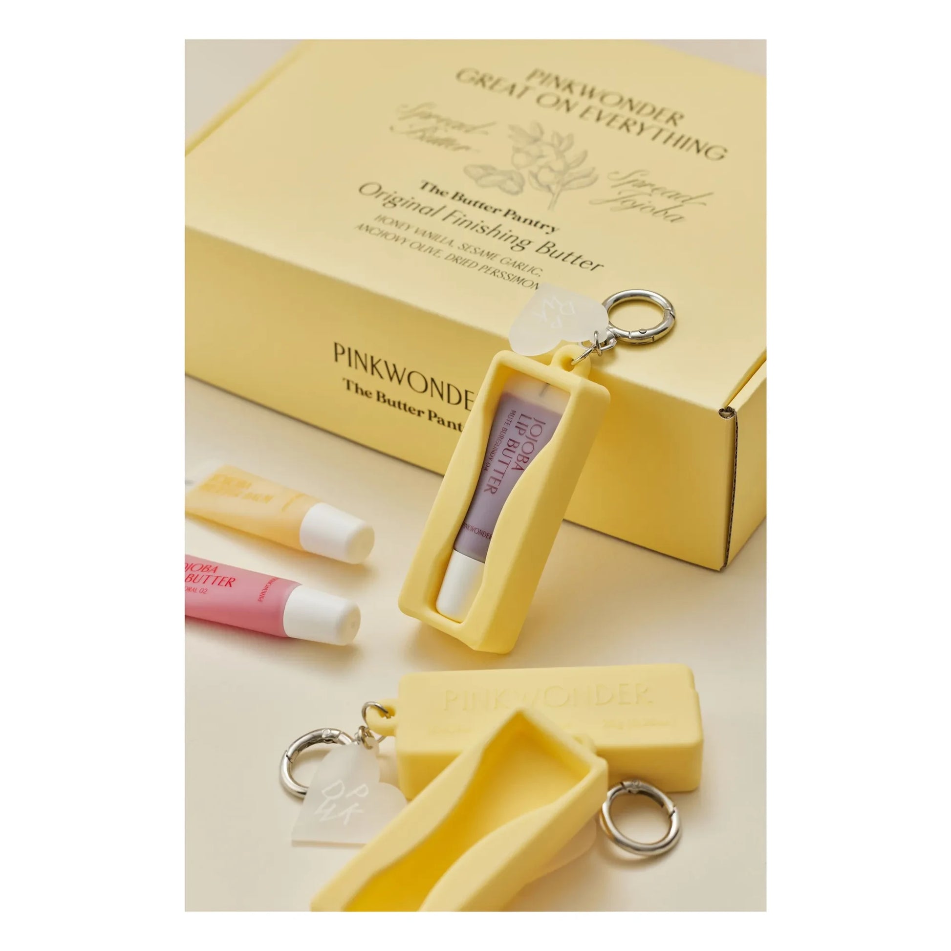 PINKWONDER - Silicone key ring for lip balm