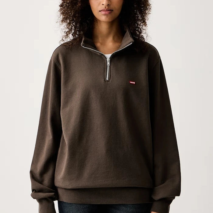 Pamuklu Sweatshirt LSE_ORIGINAL HM 1/4 ZIP