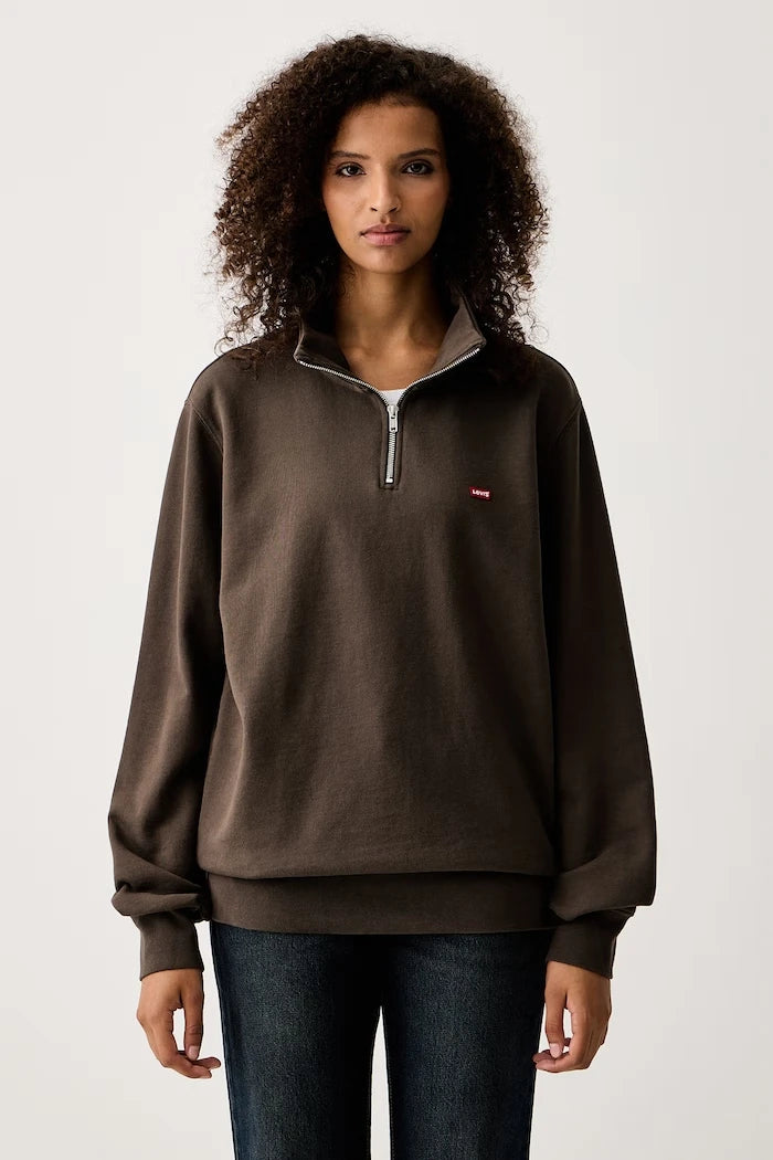Pamuklu Sweatshirt LSE_ORIGINAL HM 1/4 ZIP