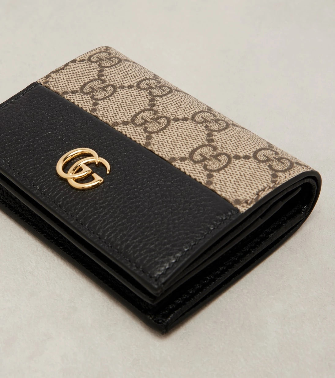 Gucci - Double G Mini leather wallet