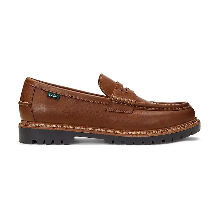 Кожени мокасини Polo Ralph Lauren Jett Penny
