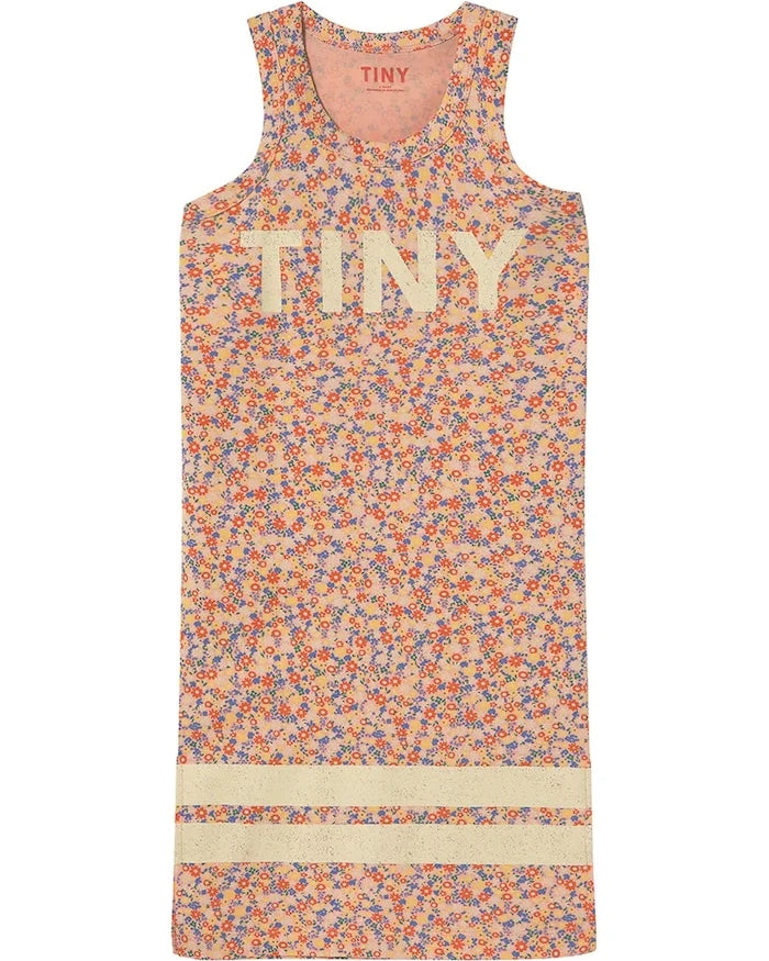 Tinycottons GARDEN DRESS Çocuk Pamuklu Elbise