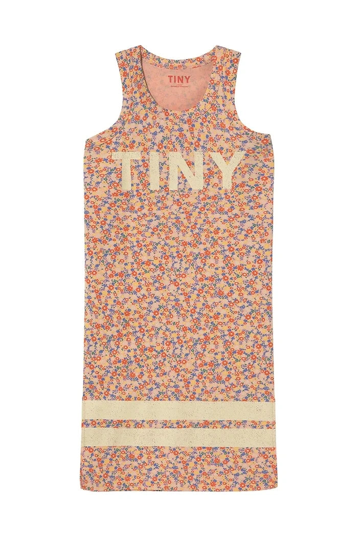Tinycottons GARDEN DRESS Çocuk Pamuklu Elbise