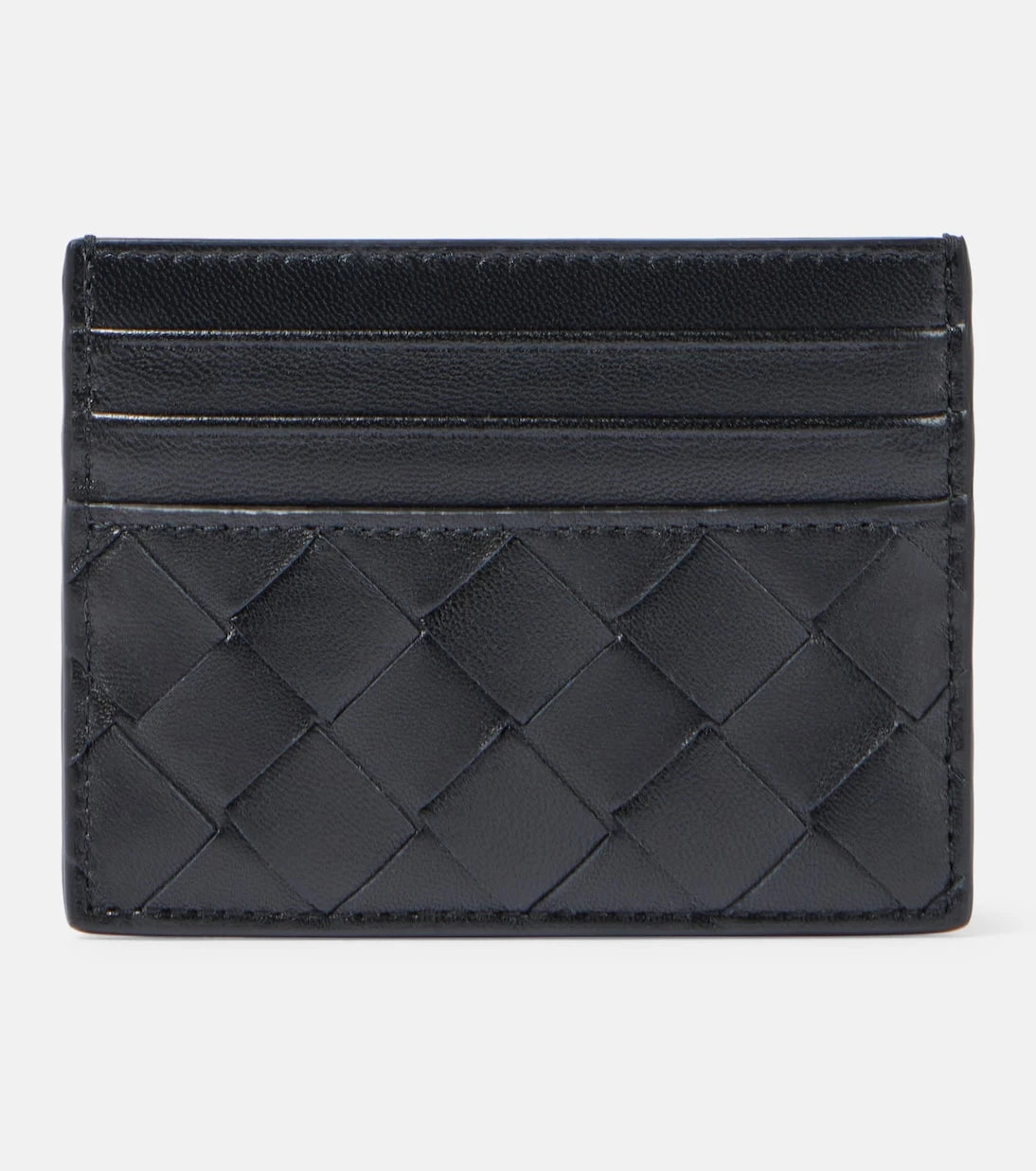 Bottega Veneta - حامل بطاقات جلد إنتريتشياتو