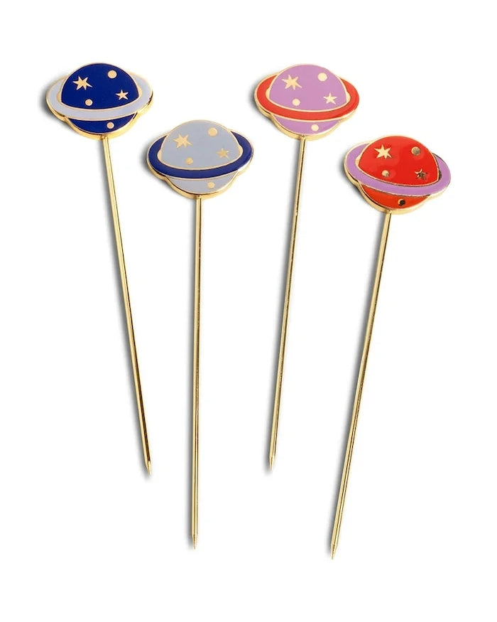 Octaevo Cosmos Kokteyl Karıştırıcıları 11,5 x 2 cm (4 adet)