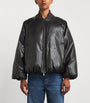 Weekend Max Mara Brown Down Bomber Jacket