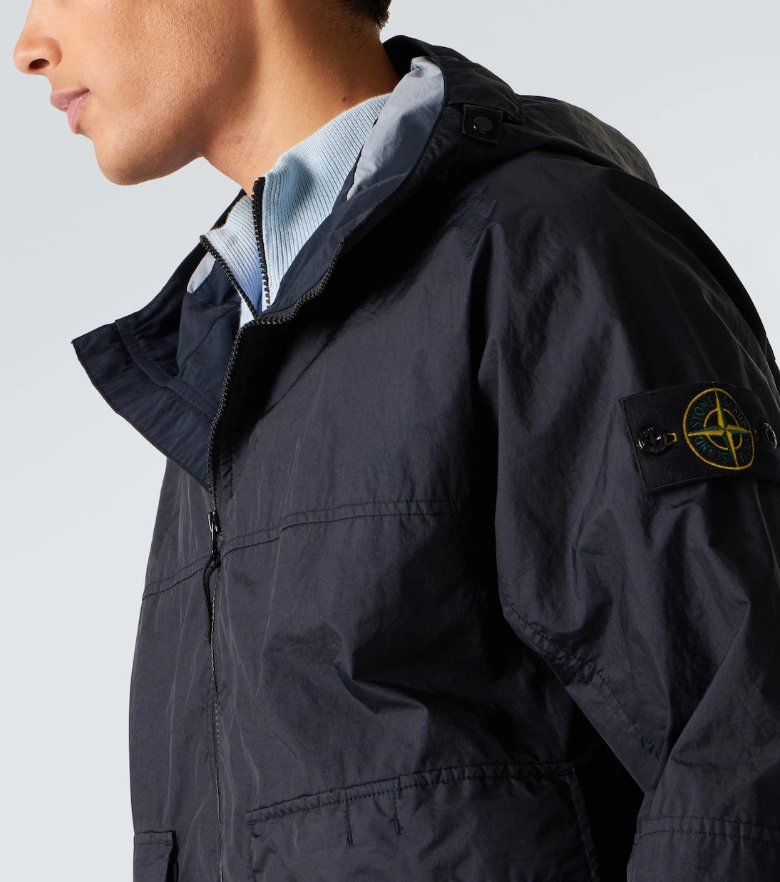 Stone Island - Compass hooded jacket