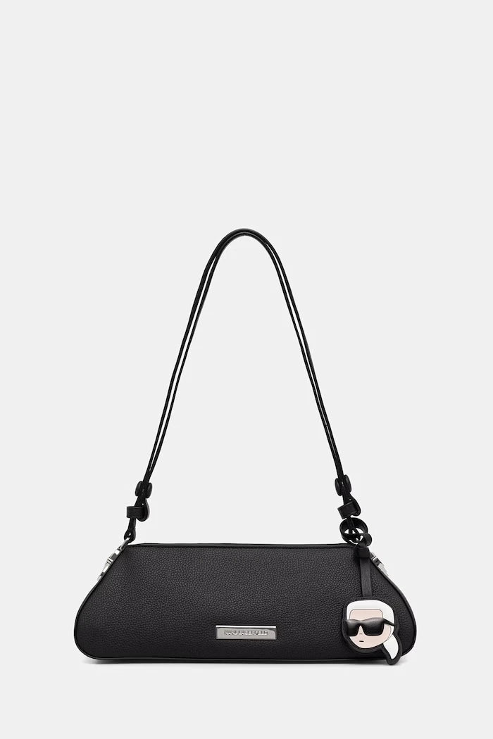 Karl Lagerfeld kadın crossbody çanta suni deri IKON