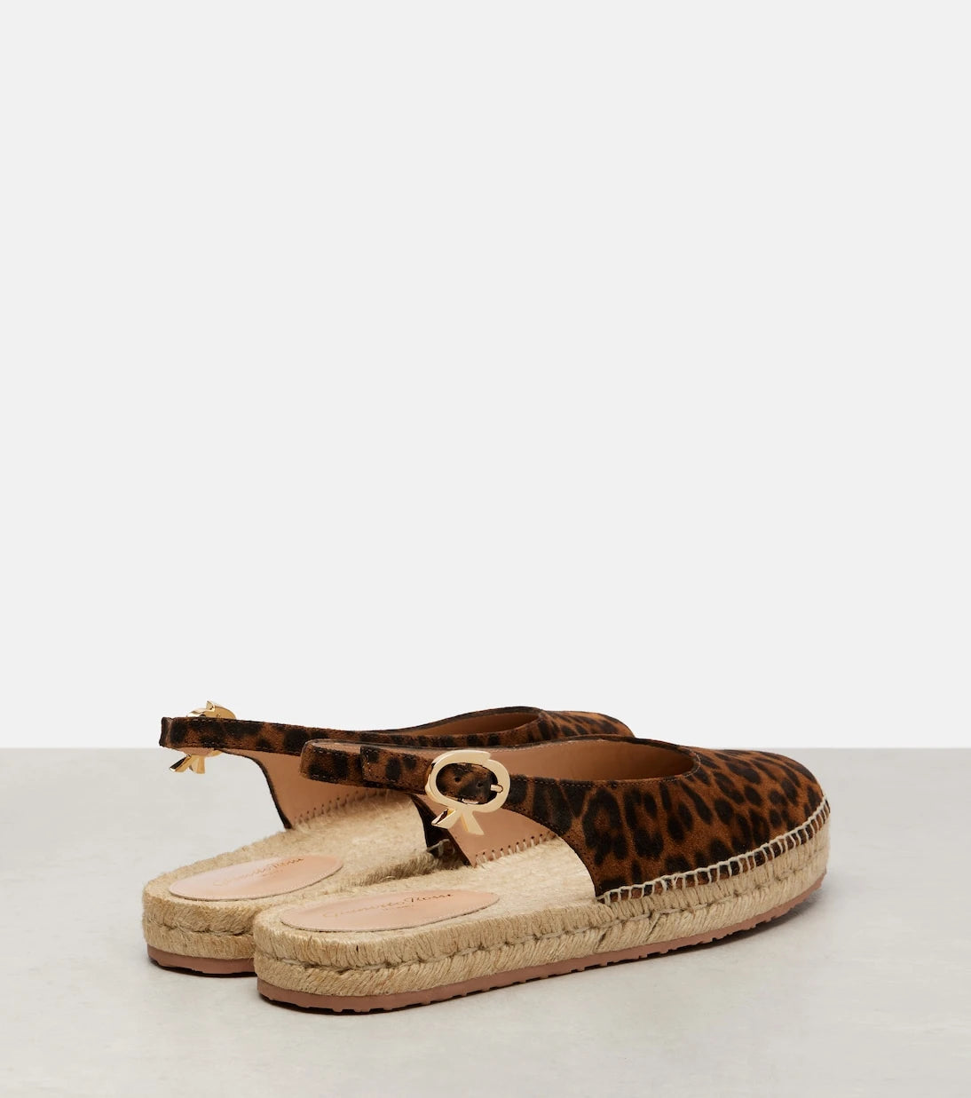 Gianvito Rossi - Paz suede slingback espadrilles