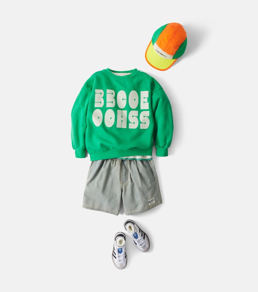 Bobo Choses - Since 09 denim Bermuda shorts
