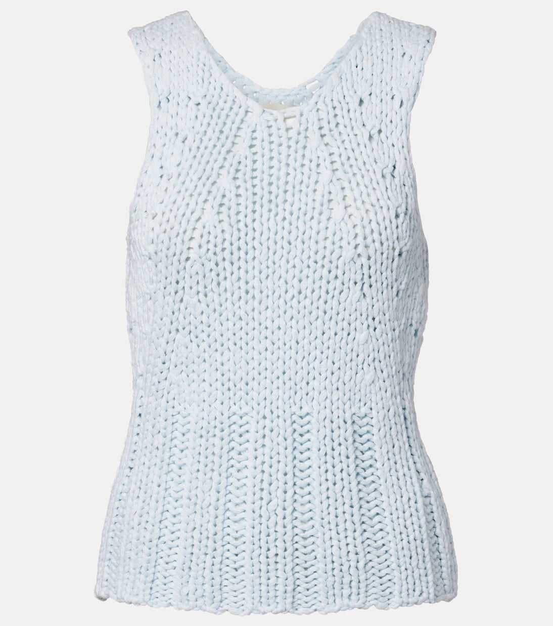 Khaite - Cassie knitted cotton top