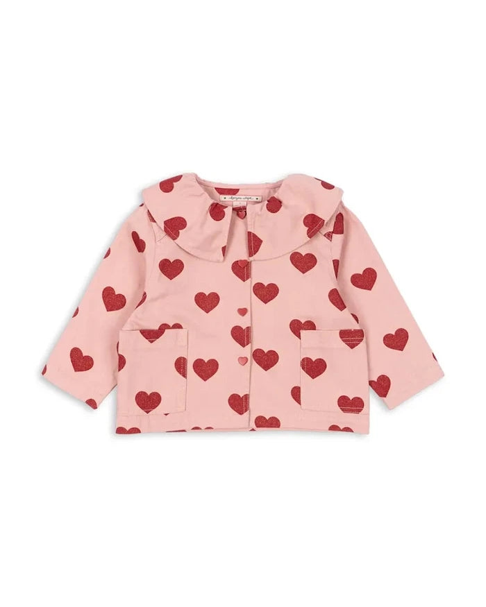 Konges Sløjd MAGOT COLLAR JACKET GOTS Çocuk Kot Ceket