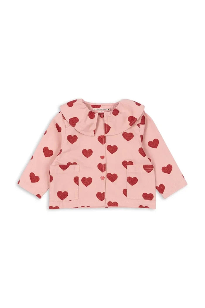 Konges Sløjd MAGOT COLLAR JACKET GOTS Çocuk Kot Ceket