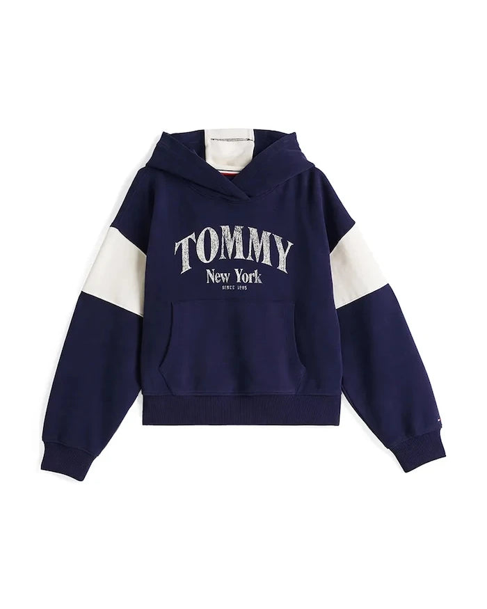 Tommy Hilfiger Çocuk Pamuklu Sweatshirt