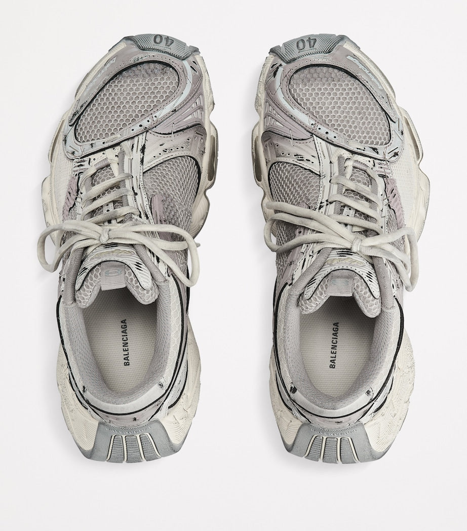 Distressed Stapler Sneakers