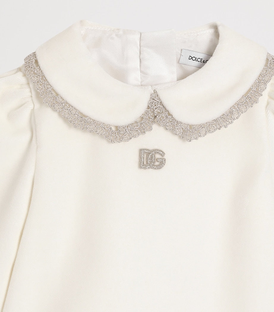Dolce & Gabbana Kids Cotton Collared Bodysuit (3-30 Months)