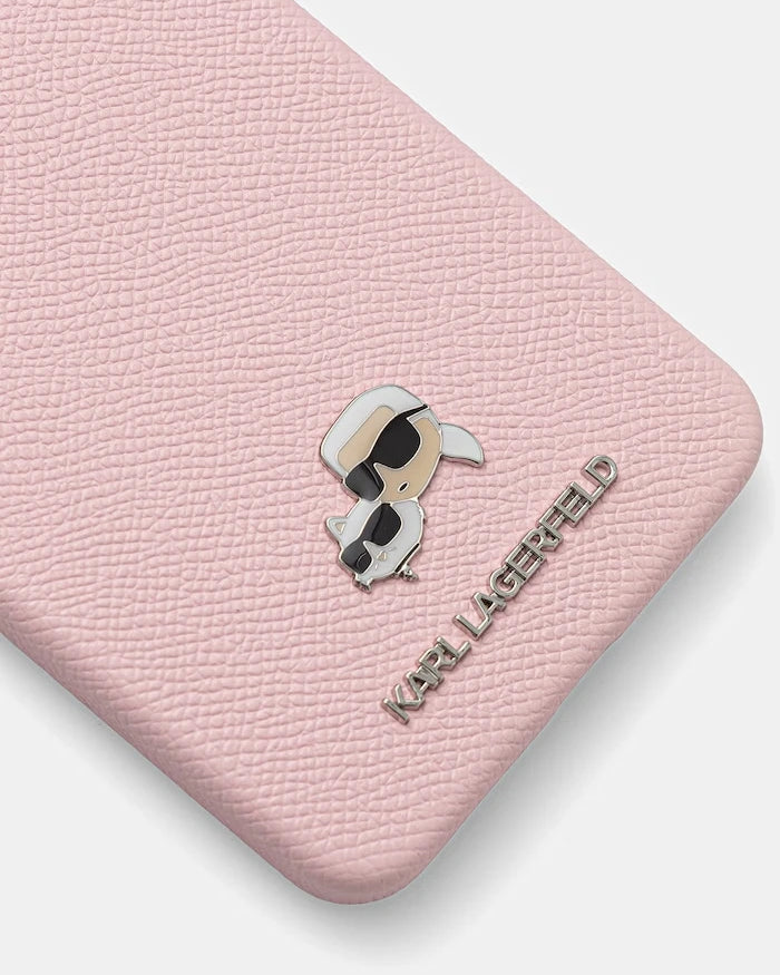 Karl Lagerfeld suni deri telefon kılıfı Samsung Galaxy S26+