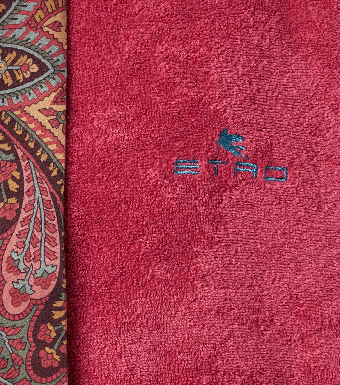 Etro - Paisley cotton terry bathrobe