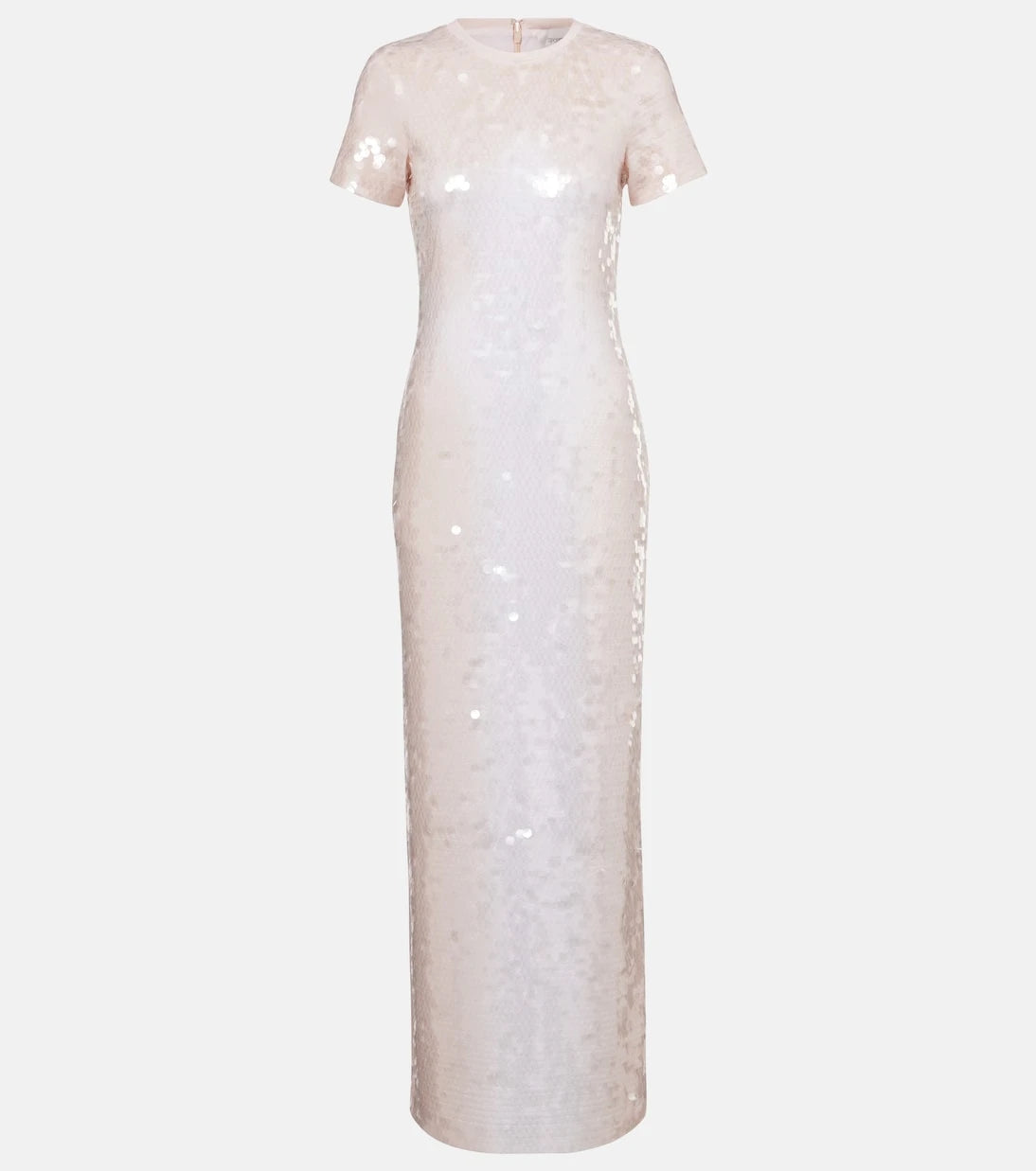 Sportmax - Sequined jersey maxi dress
