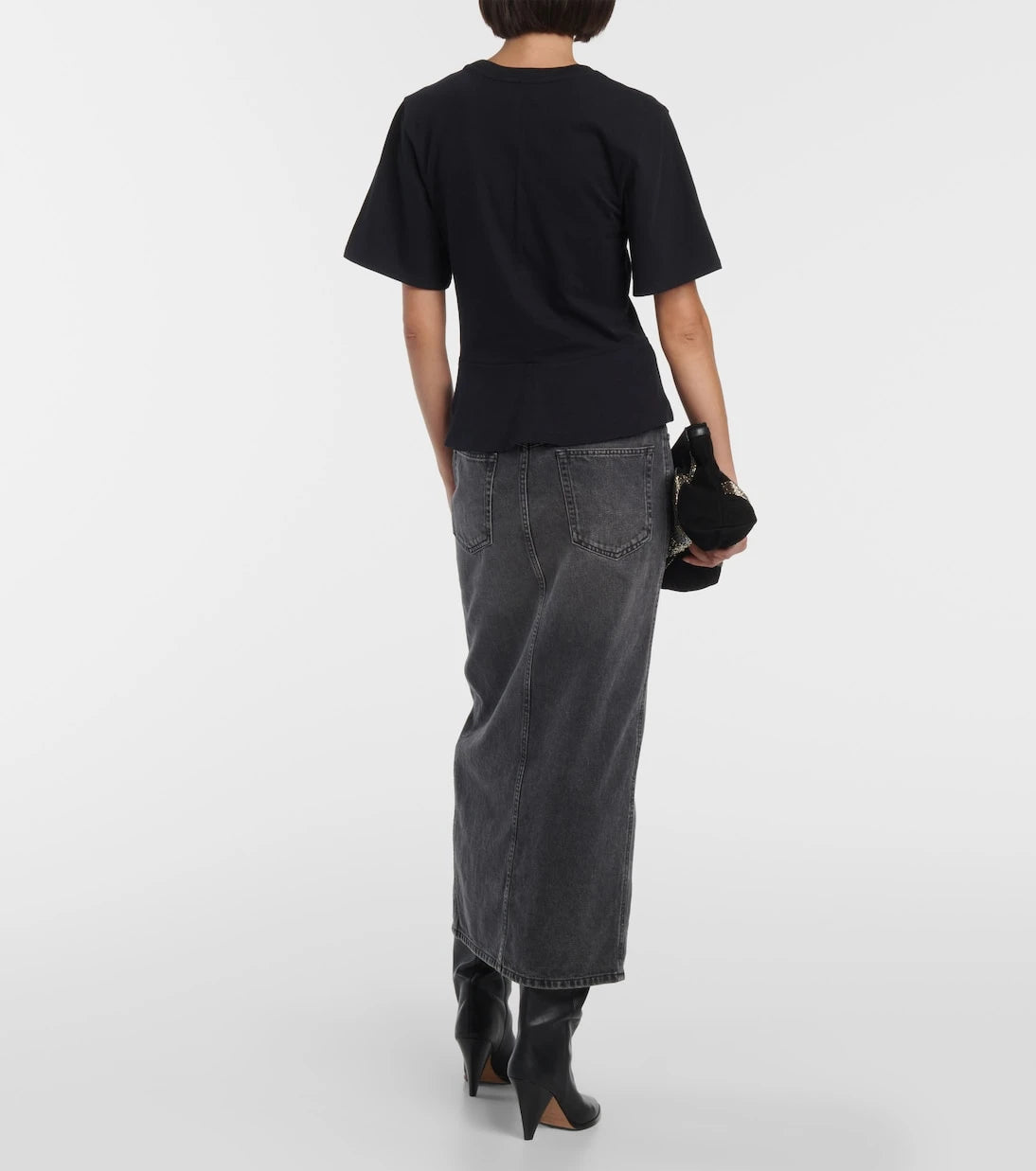 Isabel Marant - Zeren draped cotton jersey T-shirt