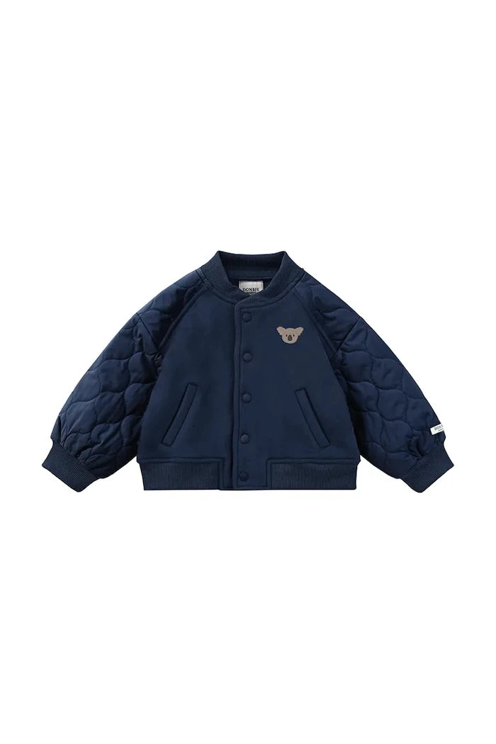 Çocuklar için pamuklu bomber ceket Noal Jacket Koala