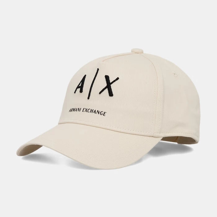 Armani Exchange бейзболна шапка мъжка от памук
