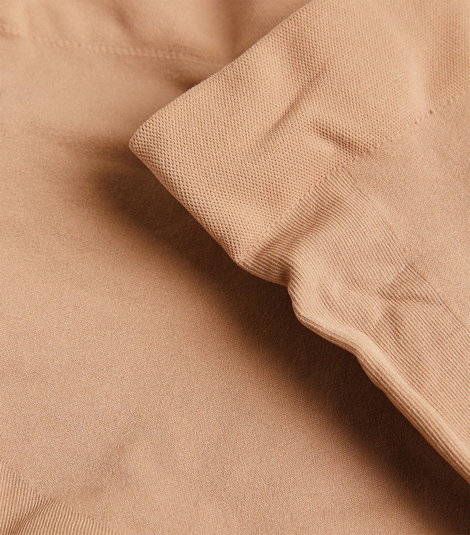 Skims Nude Seamless Sculpt Mid-Thigh Shorts