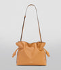 LOEWE Beige Leather Flamenco Purse