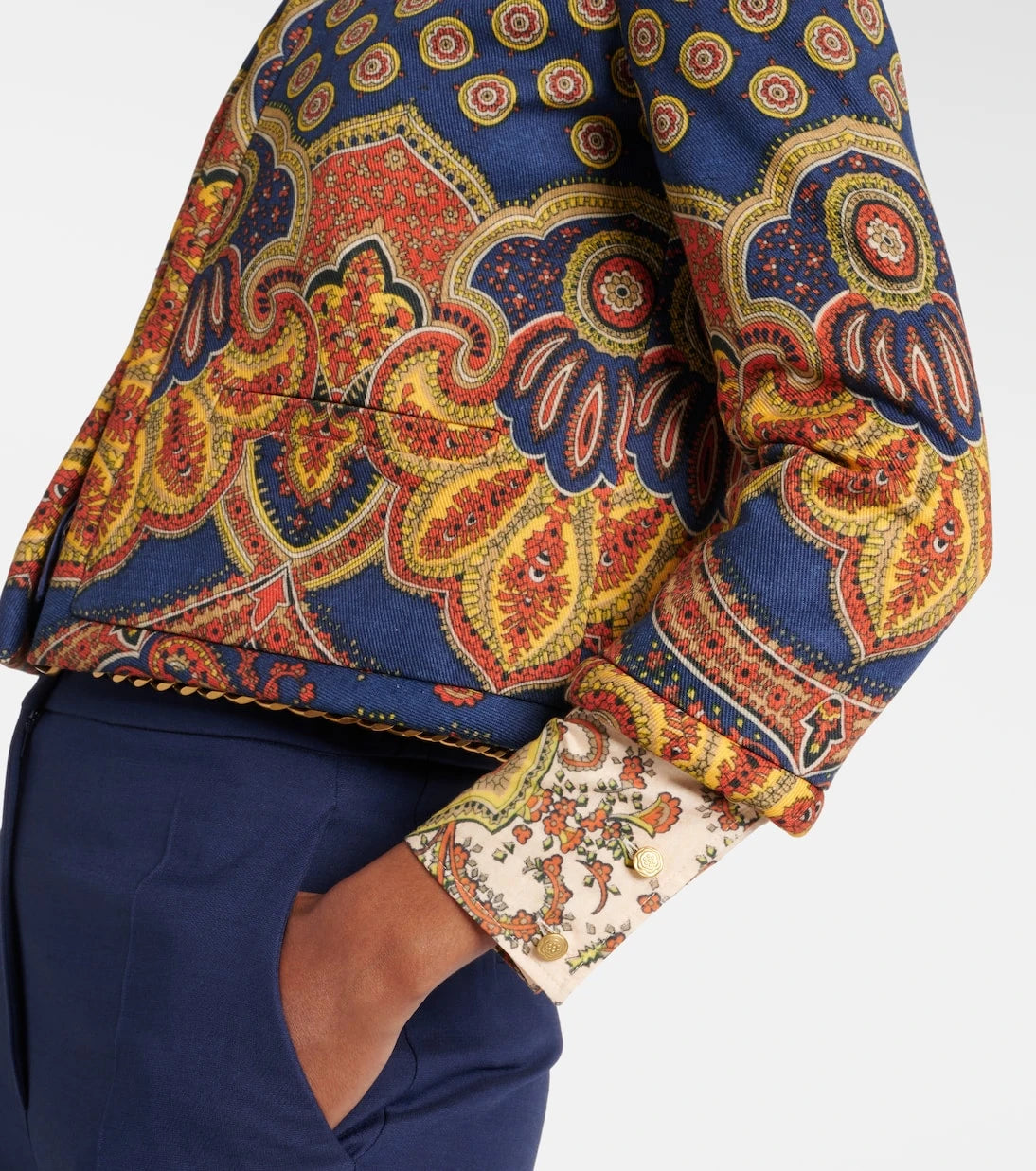 Valentino - Voyage Imaginaire cotton jacket