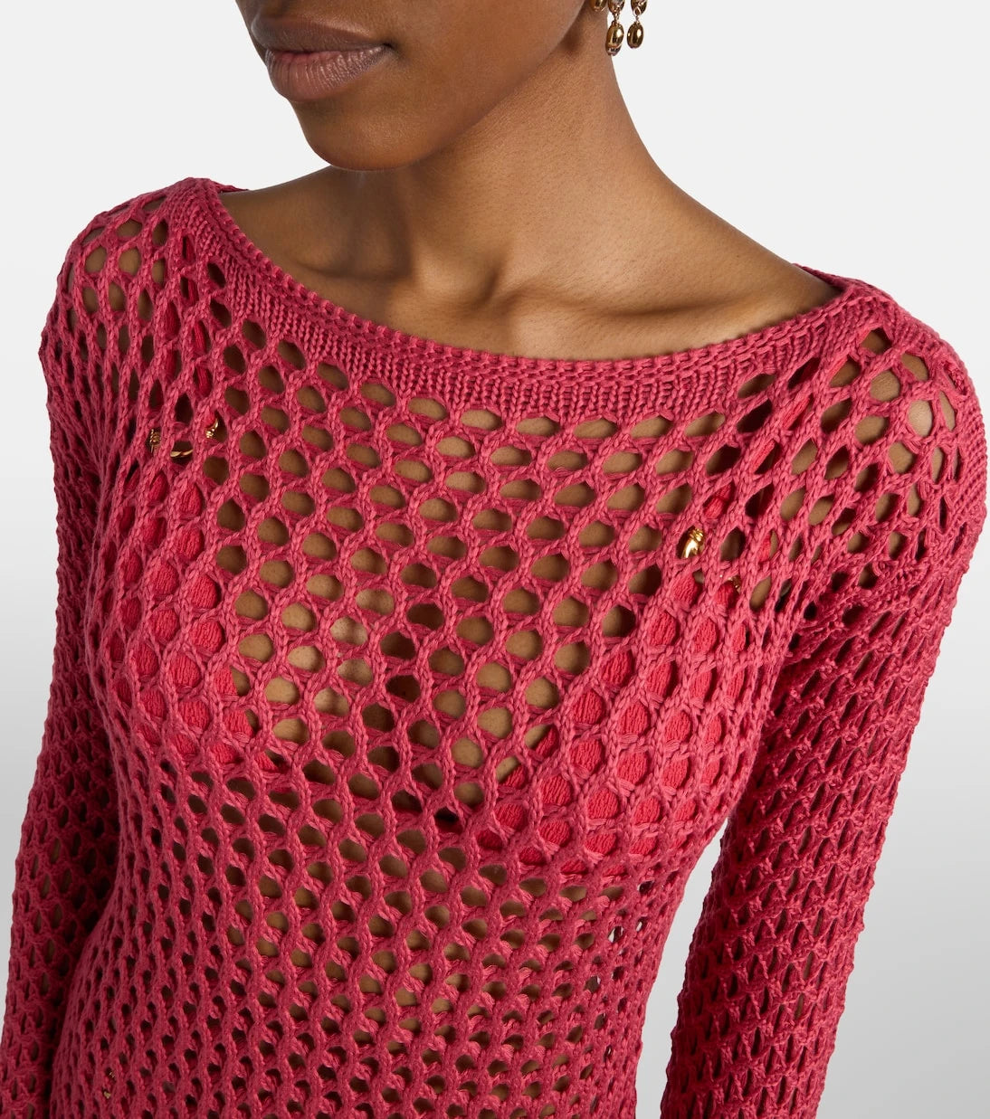 ViX Paula Hermanny - Belle open-knit beach cover-up