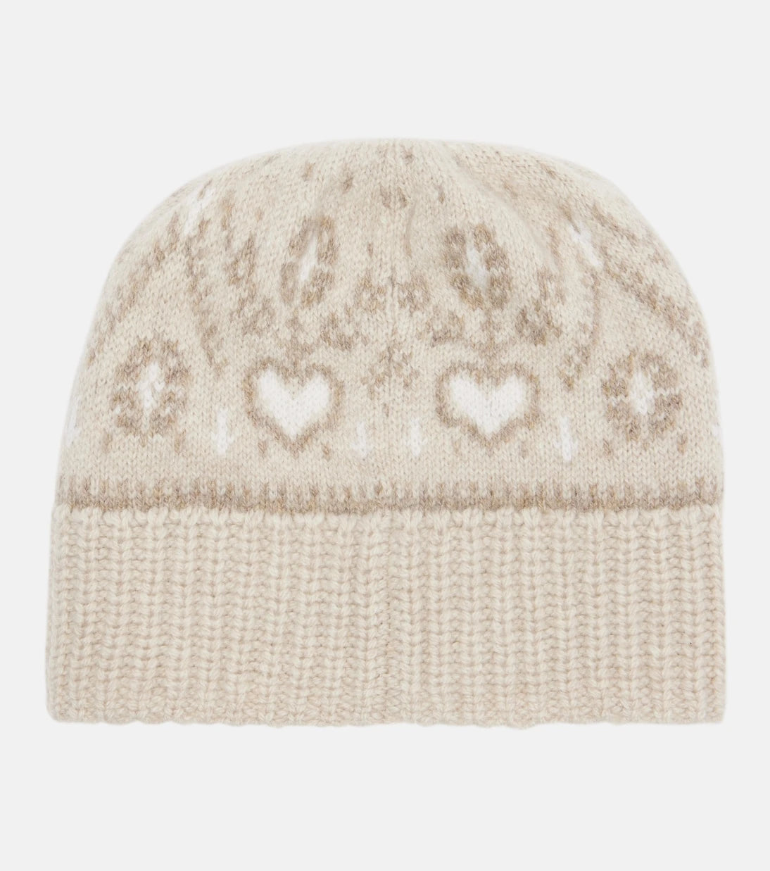 Khaite - Avers Fair Isle cashmere beanie