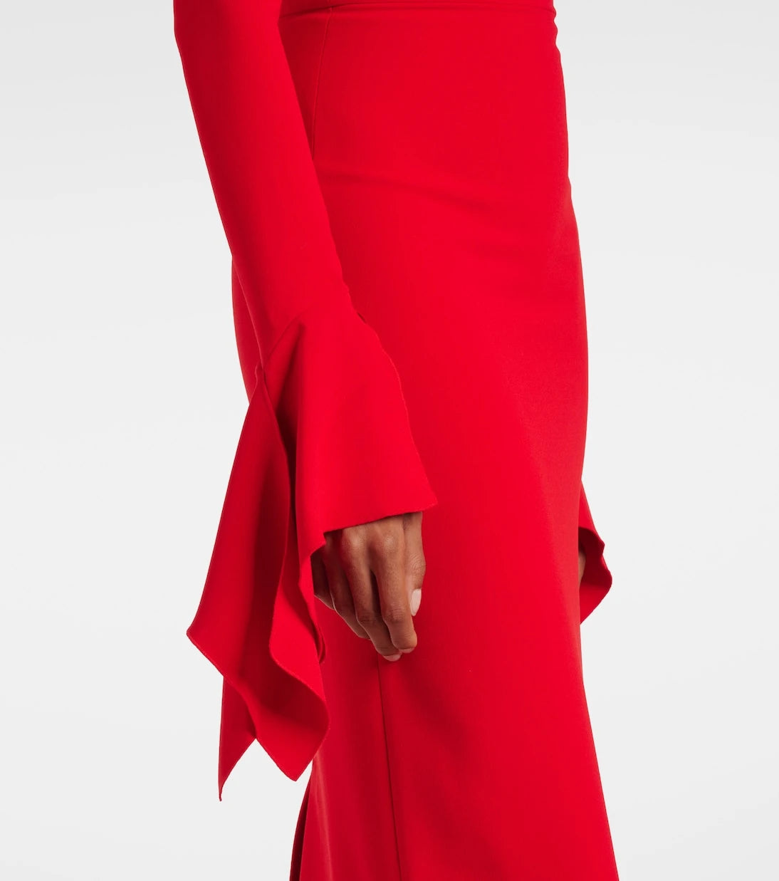Solace London - Amalie off-shoulder gown