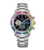Zenith White Gold, Diamond and Sapphire Chronomaster Sport Watch 41mm