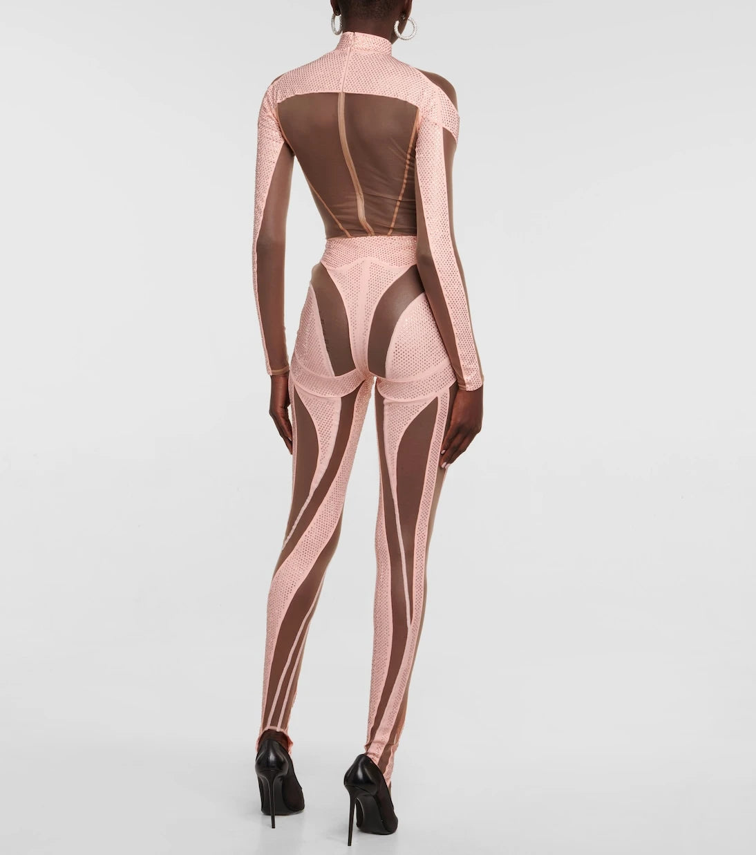 Mugler - Paneled bodysuit