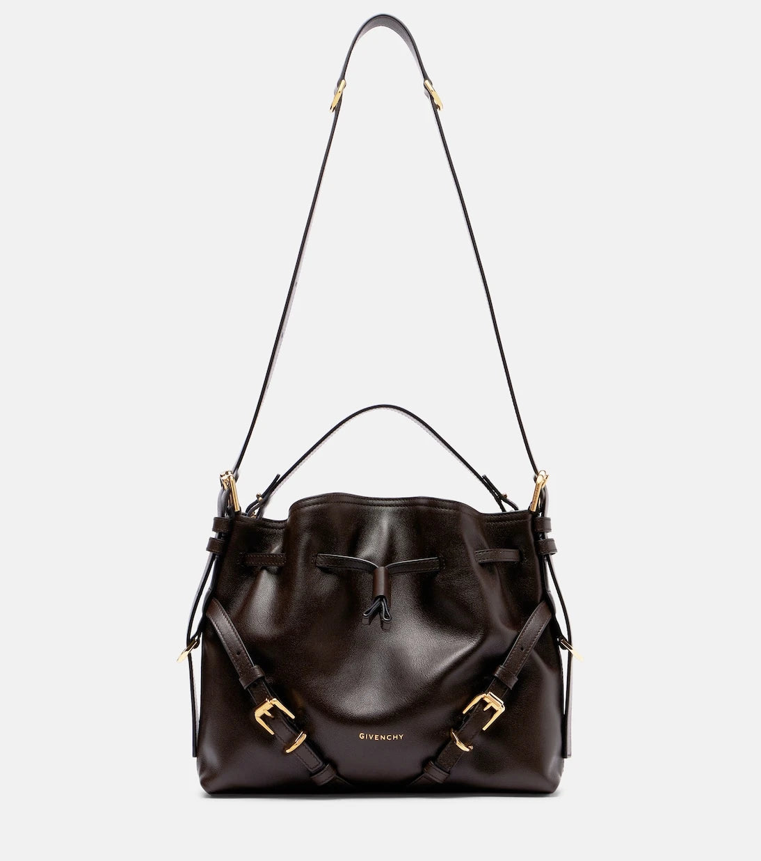 Givenchy - Voyou Bucket Small leather shoulder bag