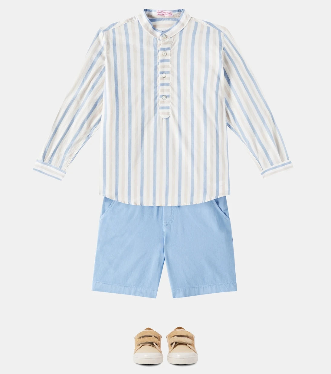 La Coqueta - Jazmin striped cotton shirt