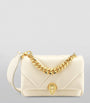 White Mini Serpenti Cabochon Cross-Body Bag