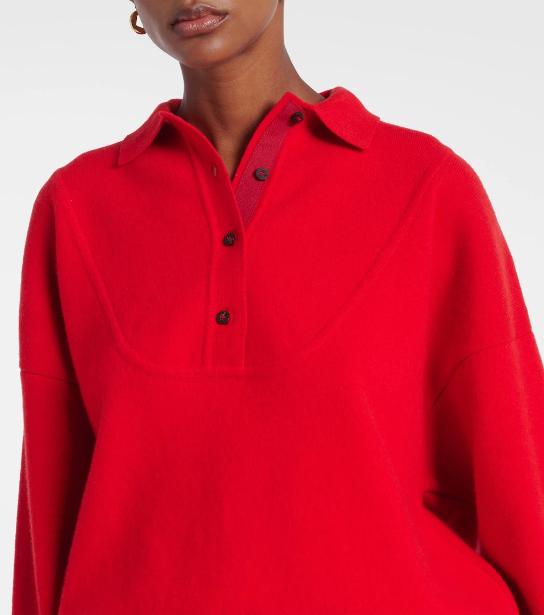 Jacquemus - Balloon wool and cashmere polo sweater