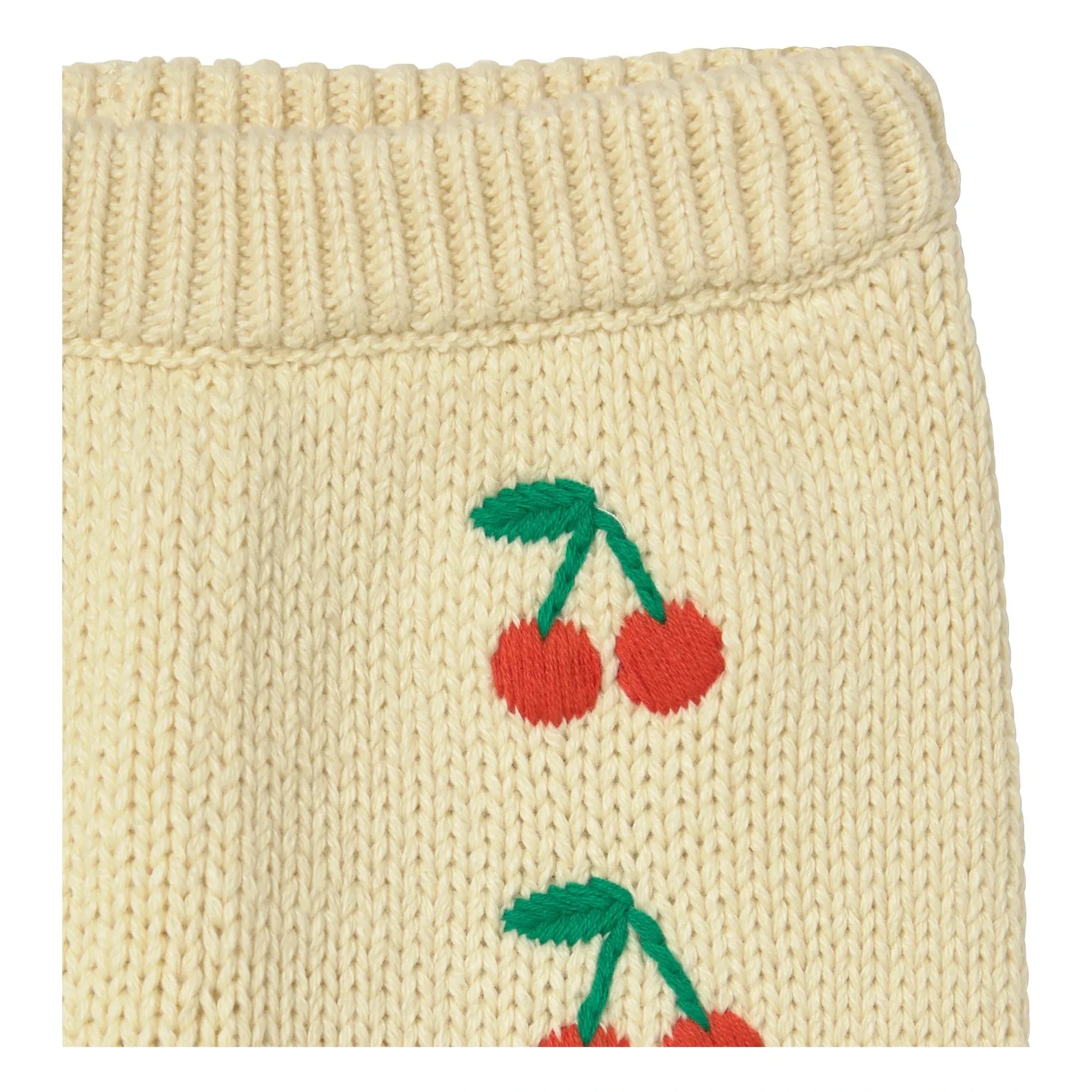 Tinycottons - Cerises Maille Pants | Yellow