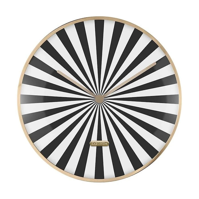 Стенен часовник Karlsson Candy Swirl Dome