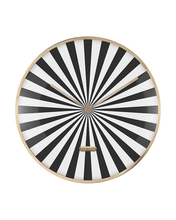 Стенен часовник Karlsson Candy Swirl Dome