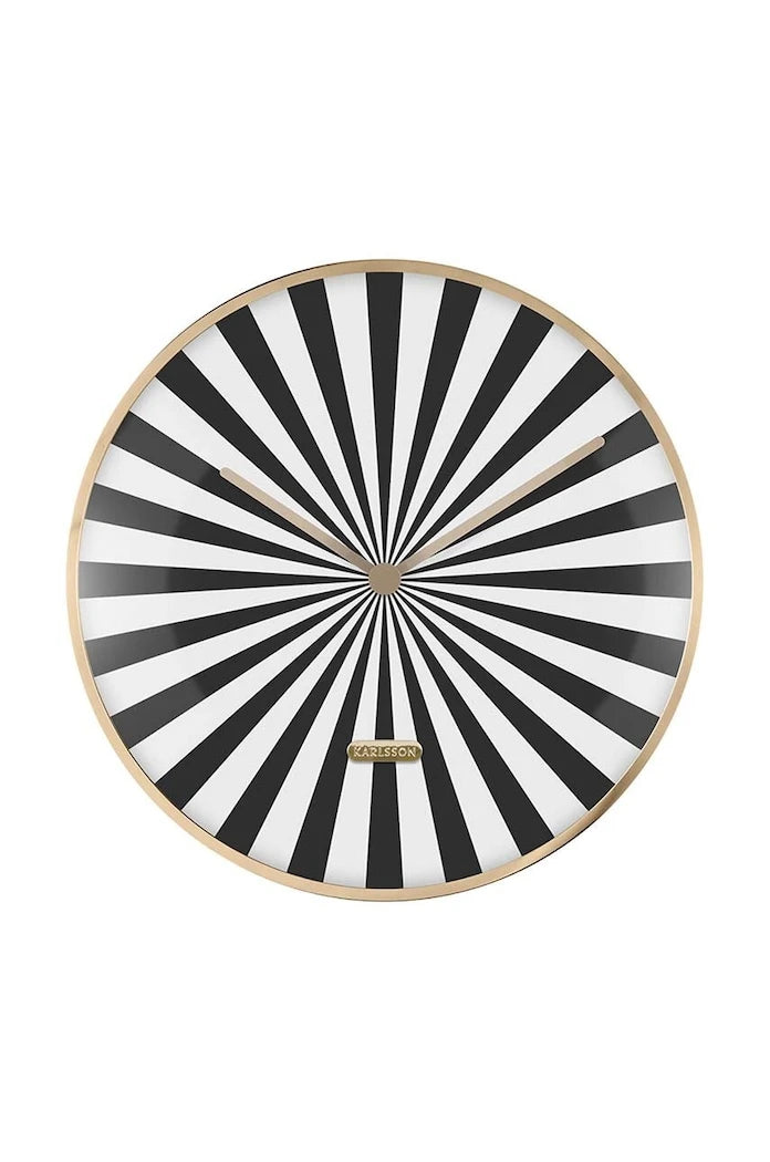 Стенен часовник Karlsson Candy Swirl Dome